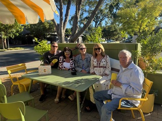 Mitch, Iren Jenny, Judy, Janet, and Ted Jenny enjoying Bingo. Susan Wiechers photo
