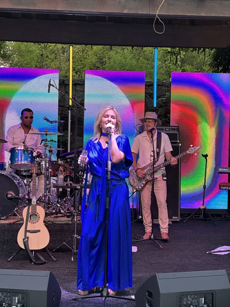Maggie Rose performed at Rock the V at The Estate Yountville. Lisa Adams Walter photo