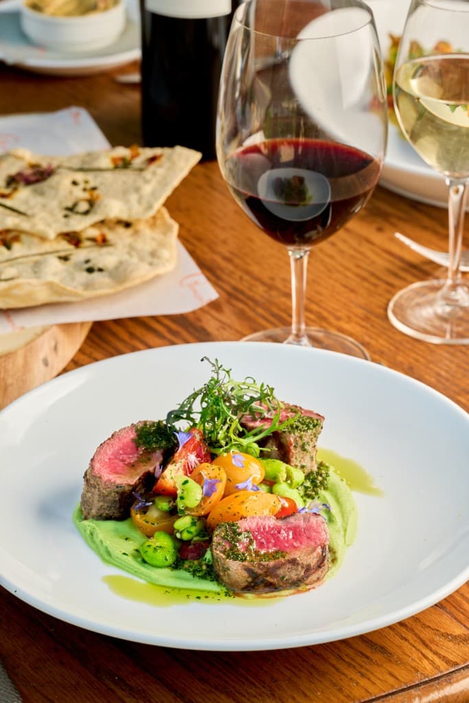Charred petite filet of beef at Clementine. Joseph Weaver photo