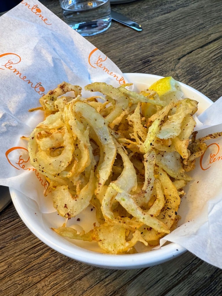 The crispy fennel flower. Rob Wiley photo