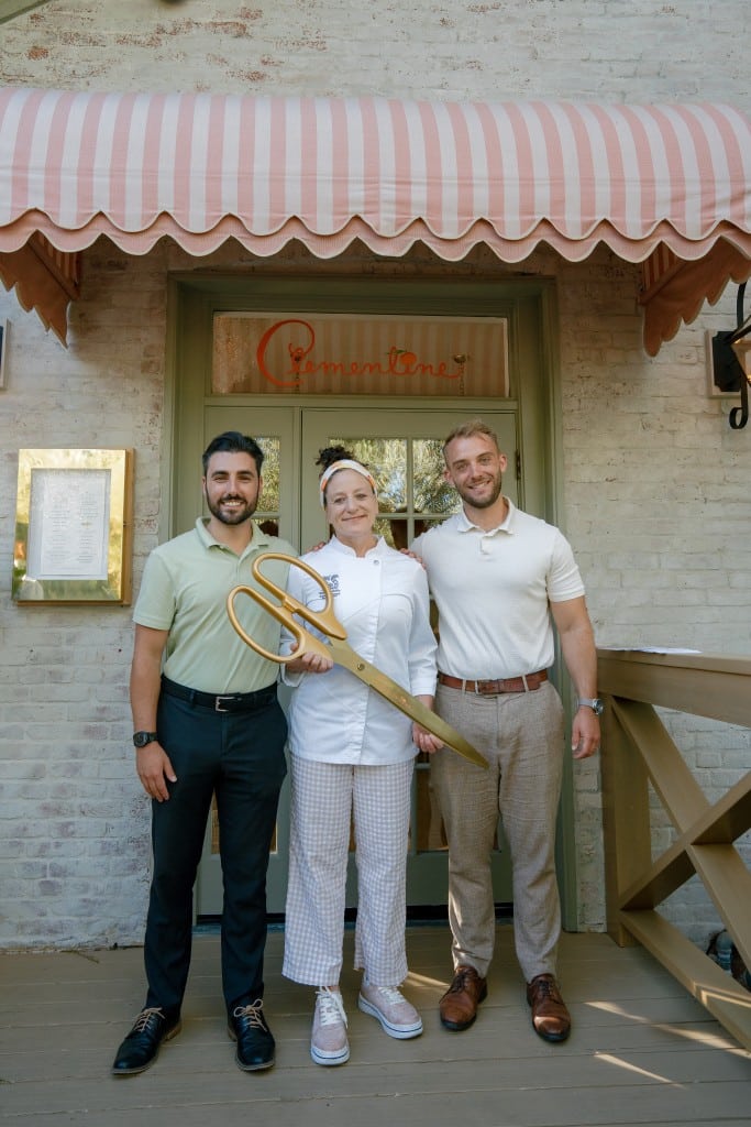 Marco Buffa, Rebecca Weitzman and Aitor Bischoff. Clementine photo