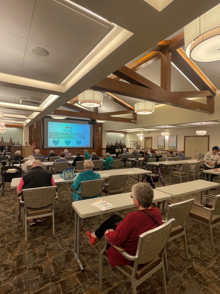 Bingo at The Meadows in Napa. Share the Care Napa Valley photo