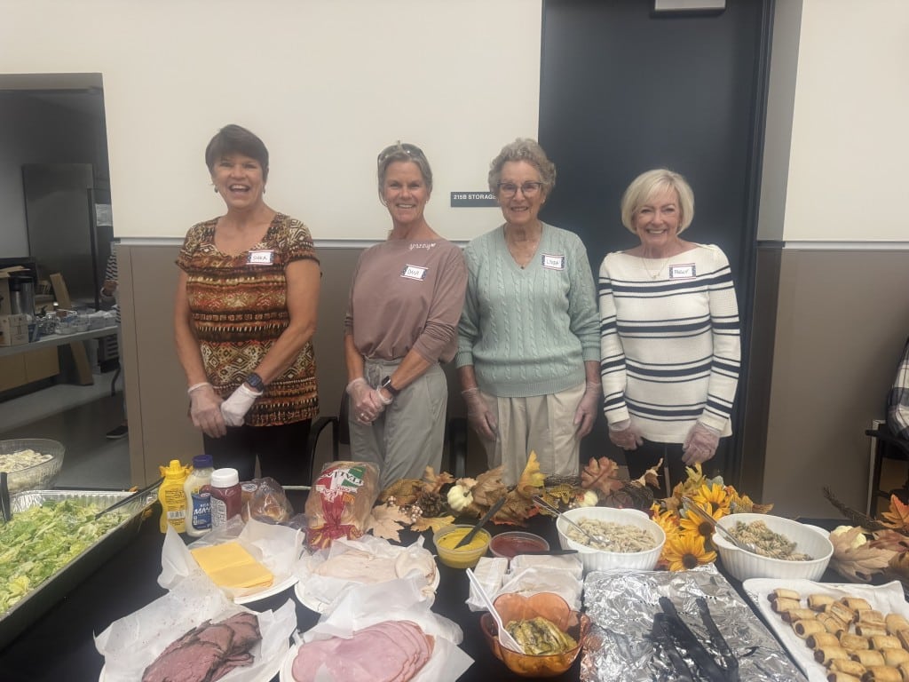 Volunteers at "Lunch with a Vet" at Yountville's Veterans Home on Oct. 2, 2025. Iren Aslanian Jenny photo