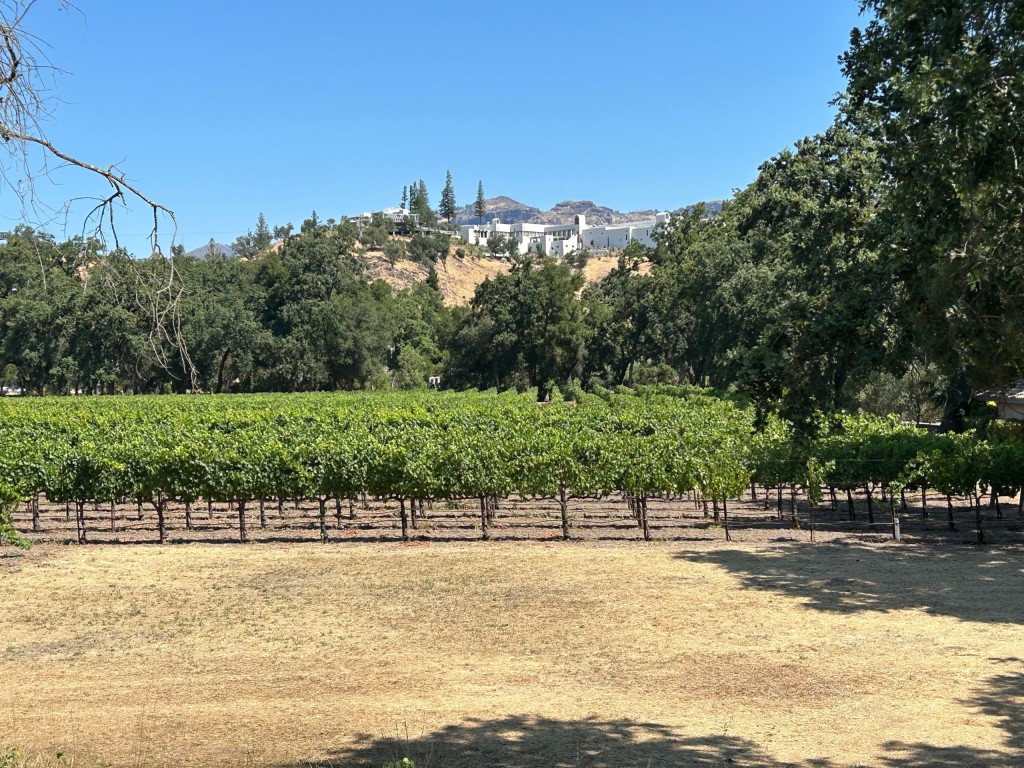 Sterling Vineyards Winery, as seen from the Napa Valley Vine Trail. John Schminky photo