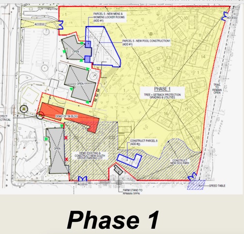Yountville Commons proposed Phase 1. Town of Yountville image