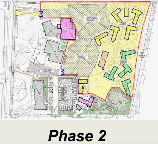 Yountville Commons proposed Phase 2. Town of Yountville image