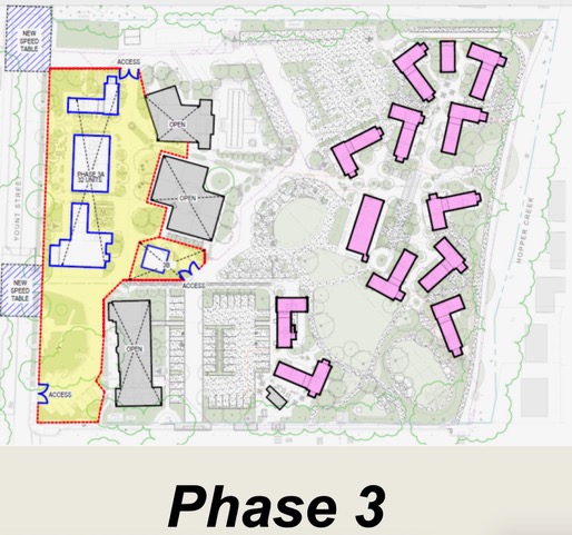 Yountville Commons proposed Phase 3. Town of Yountville image