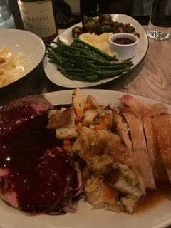 North Block Thanksgiving Dinner. Rita Simke photo