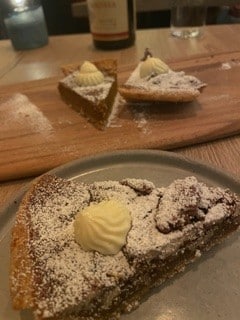 North Block Thanksgiving Dinner dessert. Rita Simke photo