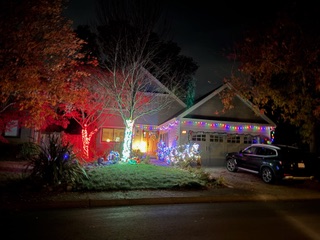 Neighborhood holiday lights. Susan Wiechers photo