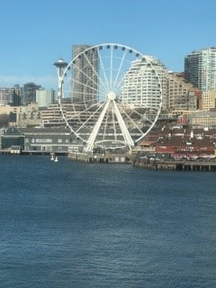 Seattle waterfront. Susan Wiechers photo
