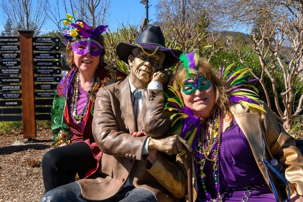 The inaugural Yountville Mardi Gras Parade and Block Party was held on March 1, 2025. Yountville Parks & Recreation photo