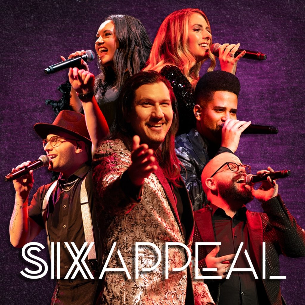 The professional vocal group Six Appeal will headline the 20th annual A Cappella Extravaganza. Submitted photo