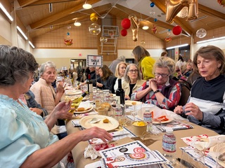 The festive Yountville Crab Feed. Susan Wiechers photo