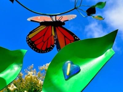 “Find Your Heart in Yountville” returns inviting residents and visitors to search for handmade glass hearts tucked “in plain sight” along the town’s outdoor Art Walk every weekend this Feb. Submitted photo