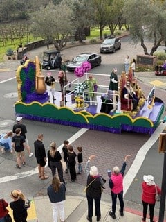 Mardi Gras parade. Susan Wiechers photo