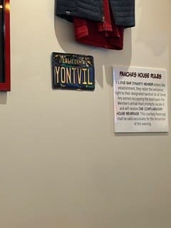 Pancha’s wall art. Susan Wiechers photo