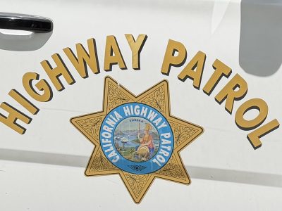 highway patrol car door