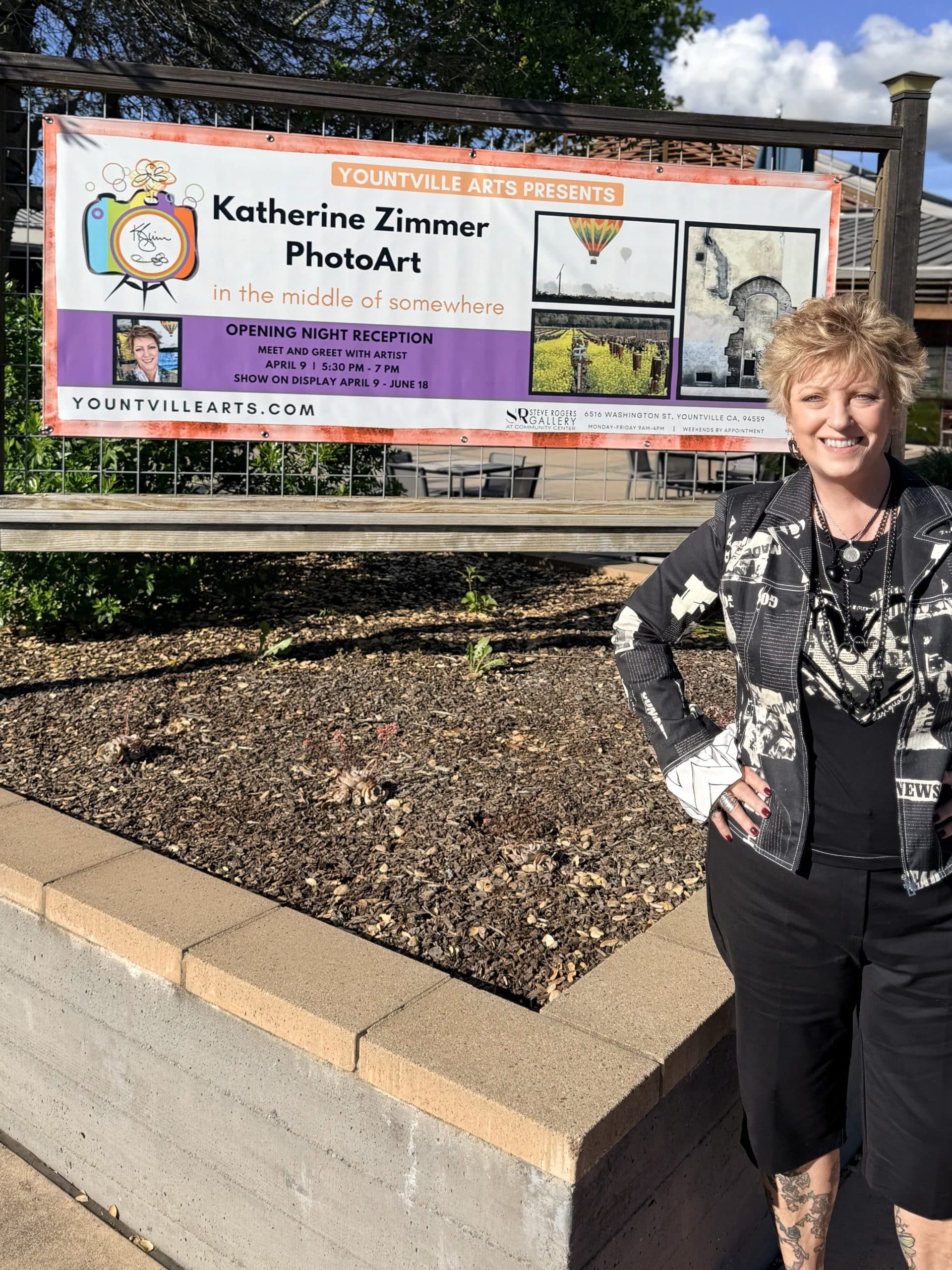 Katherine Zimmer in Yountville. Submitted photo