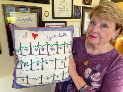 Sharon Stensaas co-founded the Yountville Sun. Submitted photo