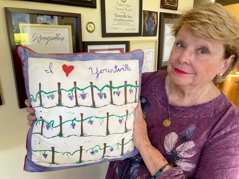 Sharon Stensaas co-founded the Yountville Sun. Submitted photo