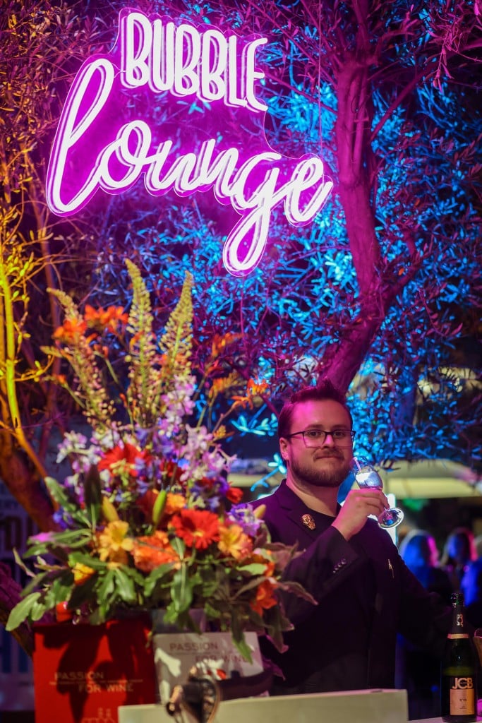 The Bubble Lounge at Rock the V. V Foundation photo