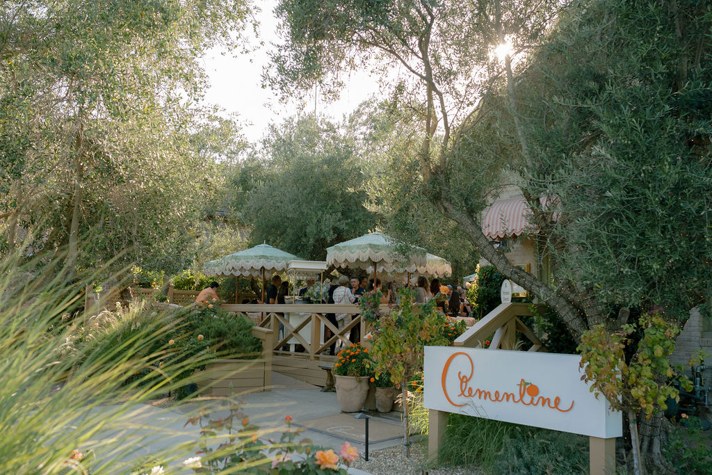 Guests gathered to celebrate the first anniversary of Clementine in Yountville on Aug. 11. Elizabeth Warrick photo