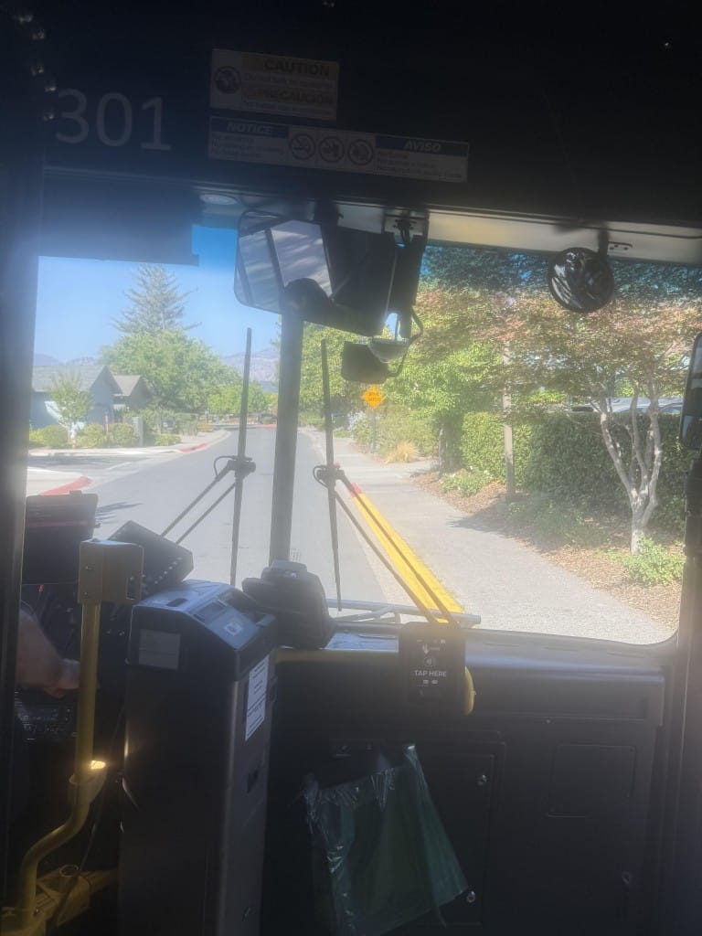 Yountville Bee Bus. Robin Chambers photo