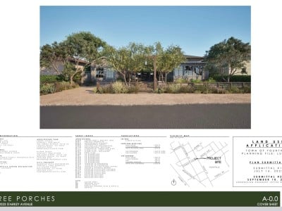 A proposed plan for Starkey Ave. was denied by Yountville's Zoning Design Review Board.